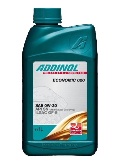 Моторное масло Addinol Economic 020 0W-20, 1л